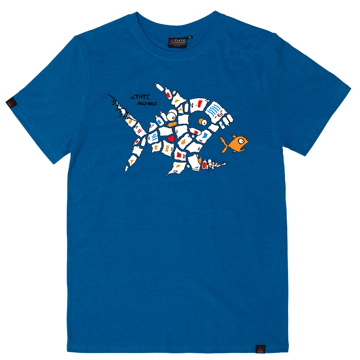 Plastic Fish Hemp T-Shirt – THTC EU